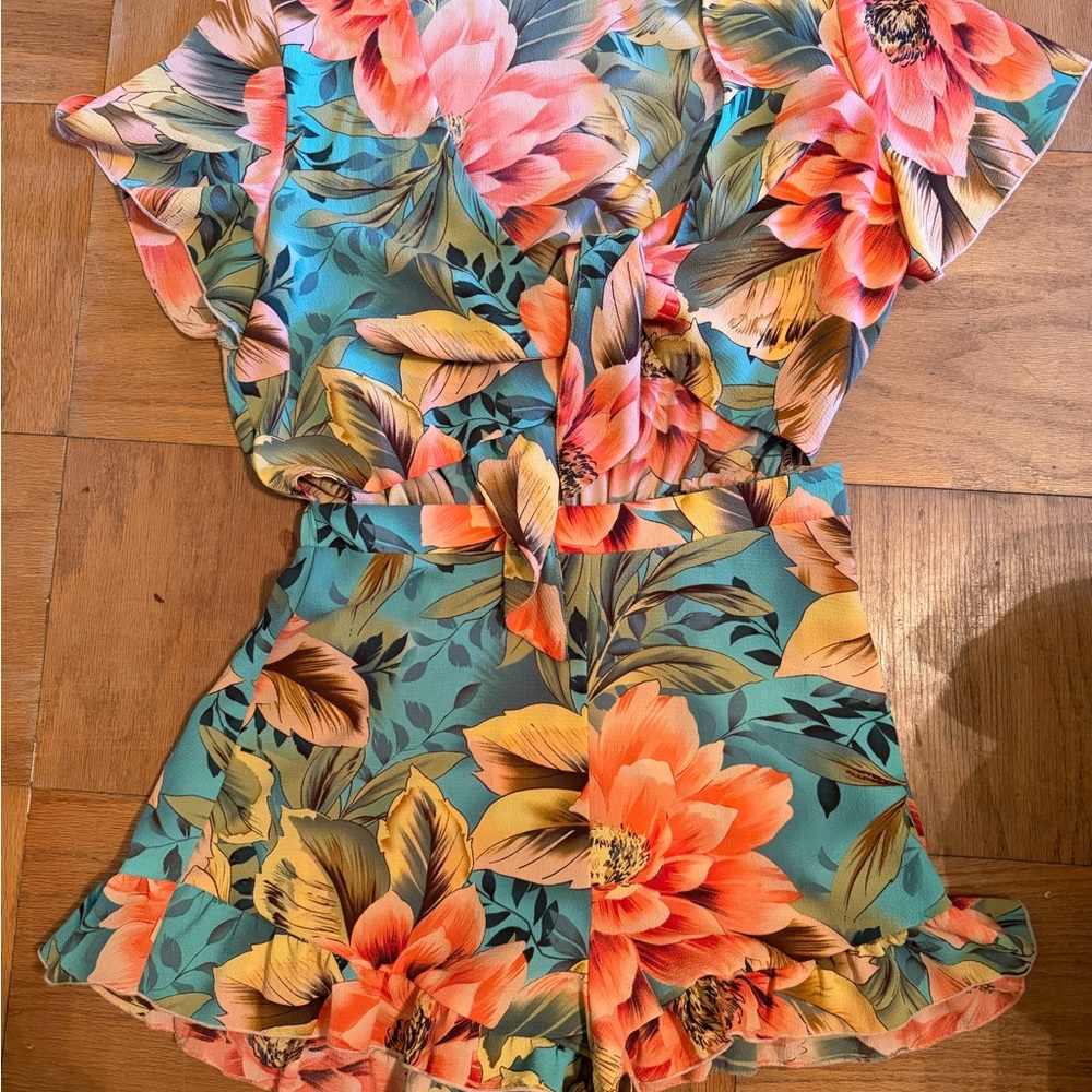 Floral Romper